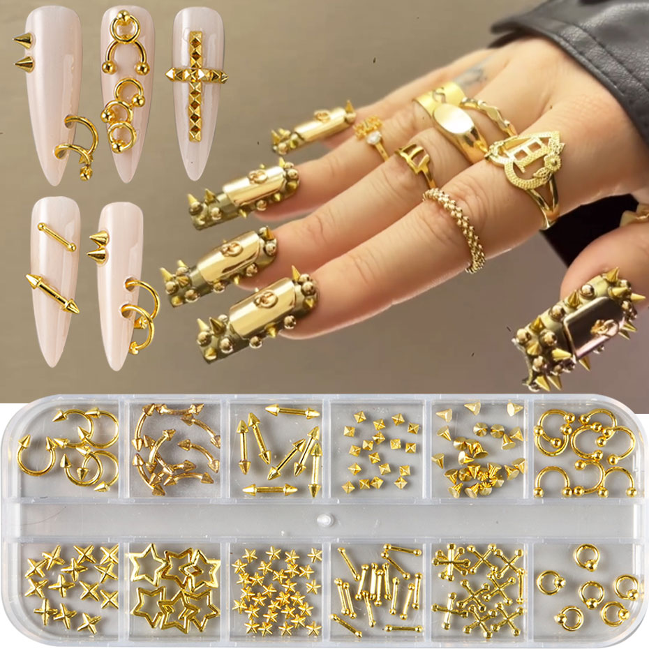 12 Grids Y2K Silvery Golden Pu - đánh giá và giá Y2K Tech Accessories