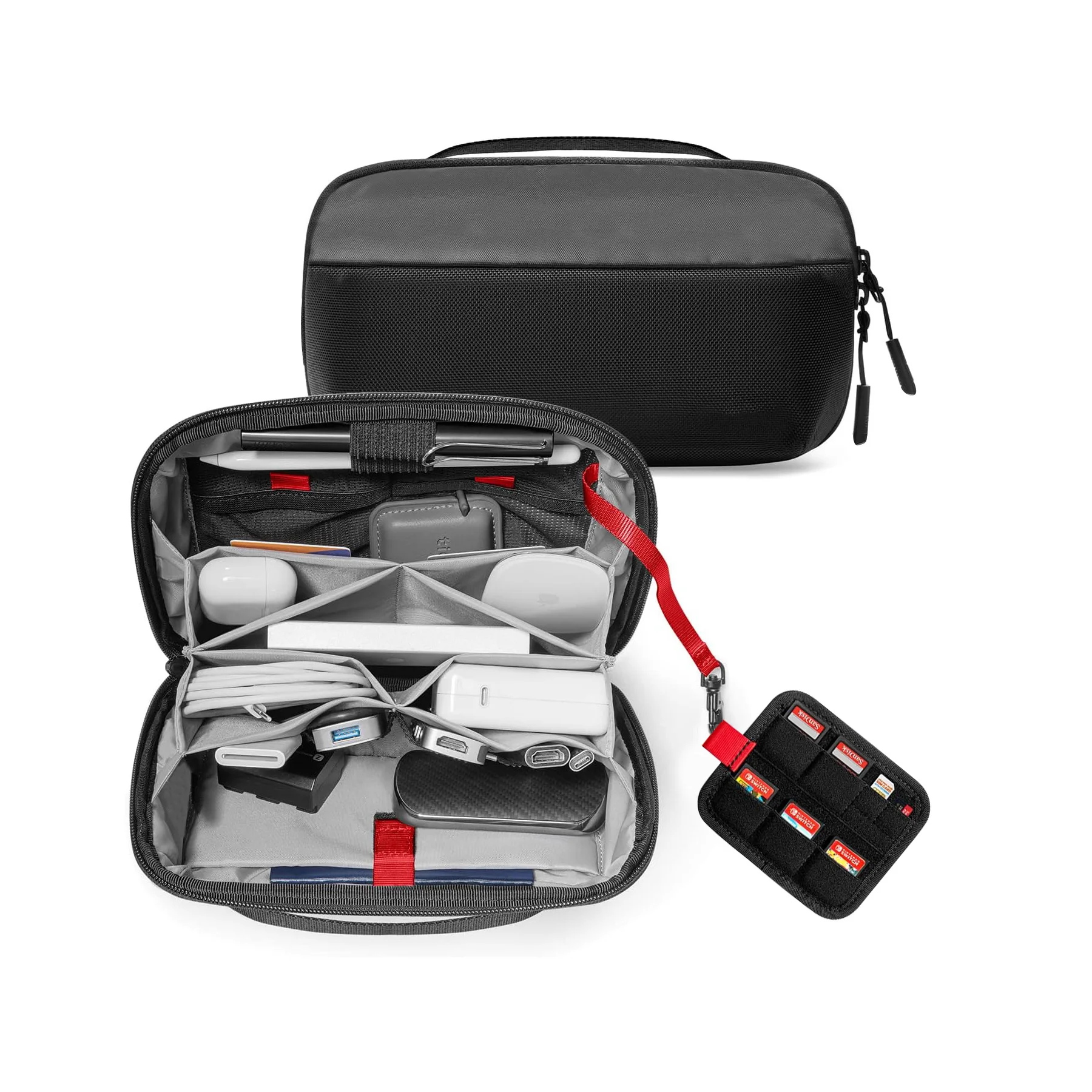 Travel Tech Organizer Pouch, W - đánh giá và giá Tech Accessories Box