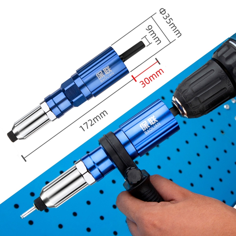 Electric Rivet Gun Adapter wit - đánh giá và giá Unique Tech Accessories