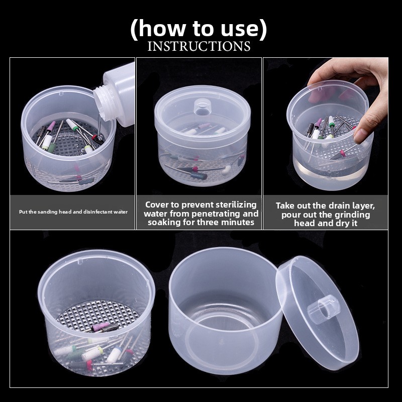 Nail Art Drill Bits Grinding H - đánh giá và giá Tech Accessories Box