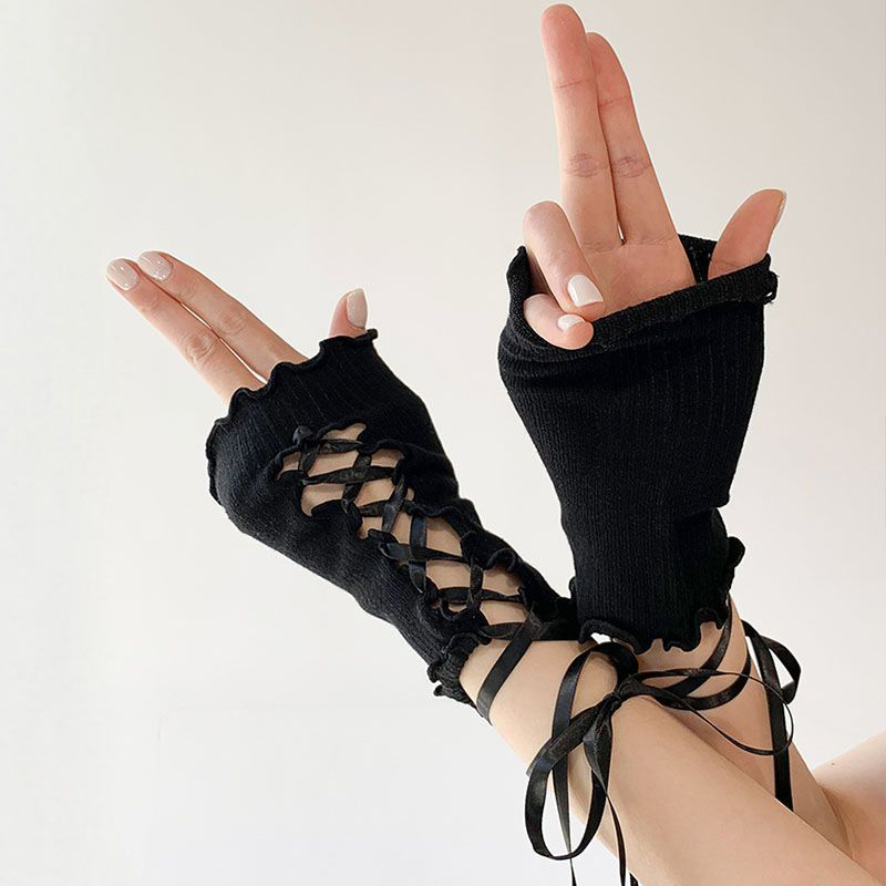 1Pair Y2K Lolita Style Gloves  - đánh giá và giá Y2K Tech Accessories