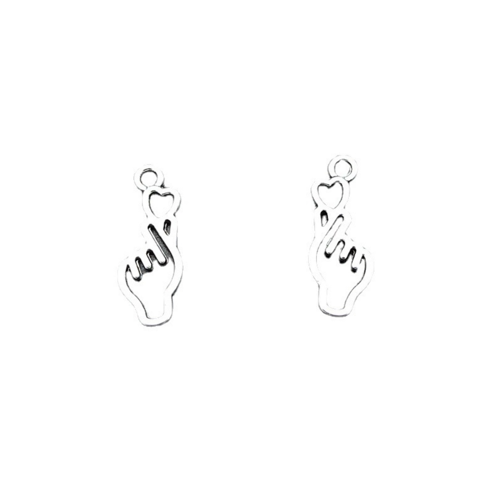 10-100pcs Finger Heart Diy Jew - đánh giá và giá Y2K Tech Accessories