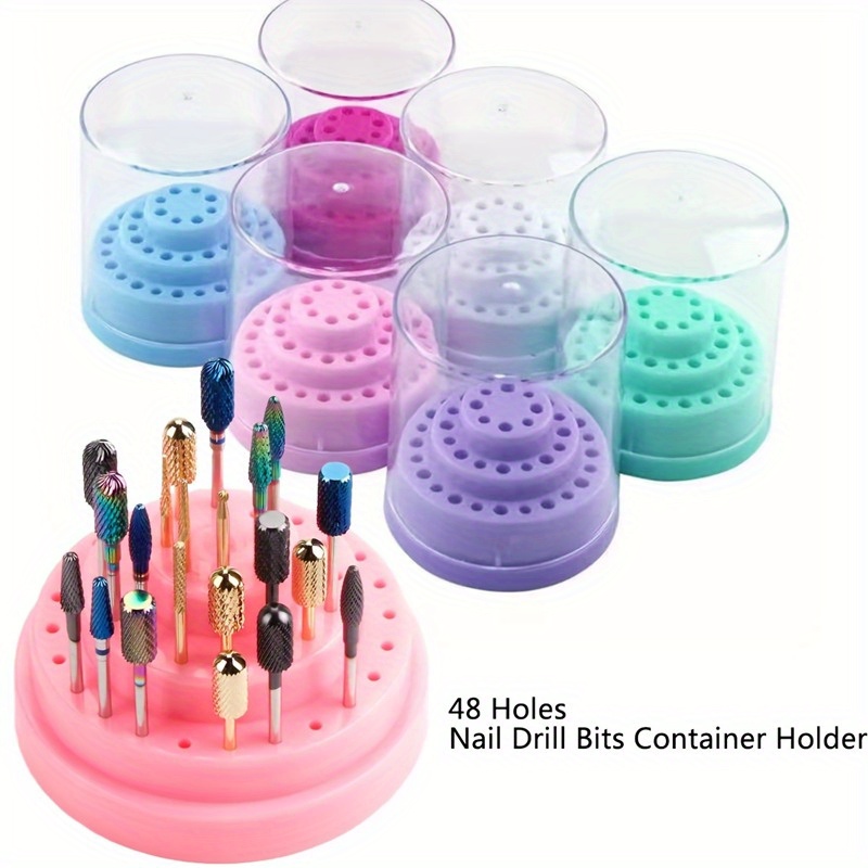 1pc Nail Drill Bit Holder XC G - đánh giá và giá Tech Accessories Box