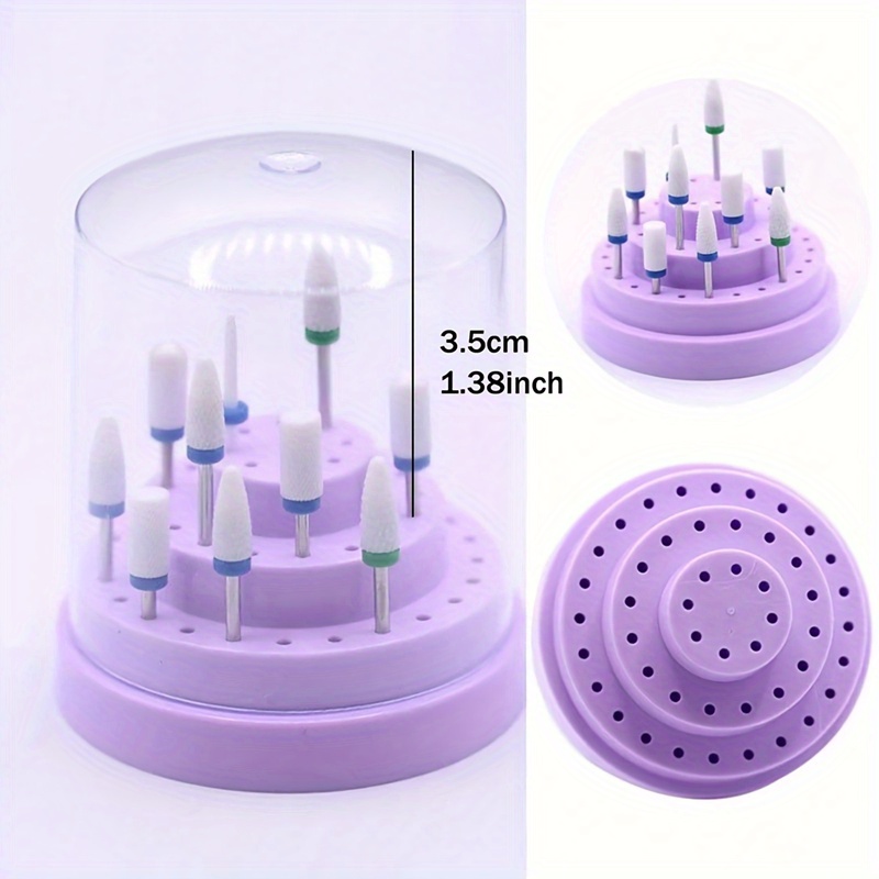 1pc Nail Drill Bit Holder XC G - đánh giá và giá Tech Accessories Box