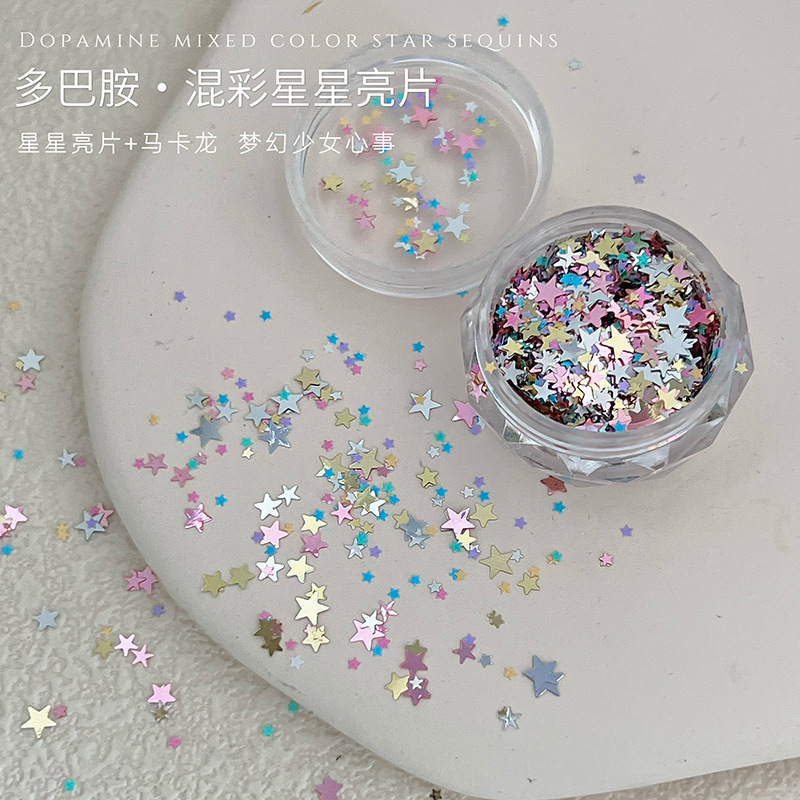 Mini Star Glitter Nail Accesso - đánh giá và giá Tech Accessories Box