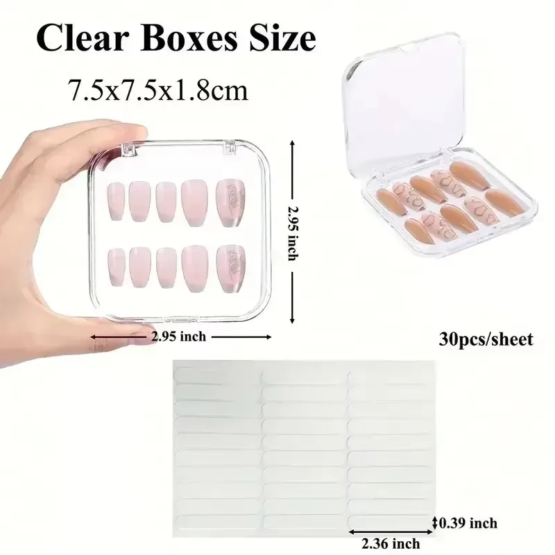 10PCS Press-On Nail Storage Ac - đánh giá và giá Tech Accessories Box