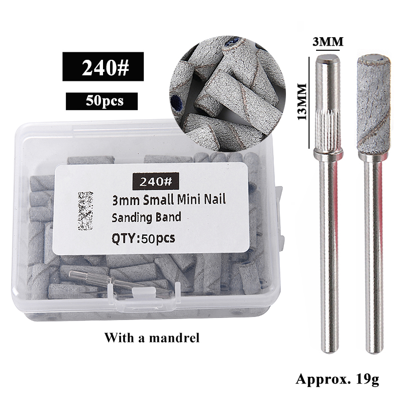 50pcs/box 3mm Mini Sanding Ban - đánh giá và giá Tech Accessories Box