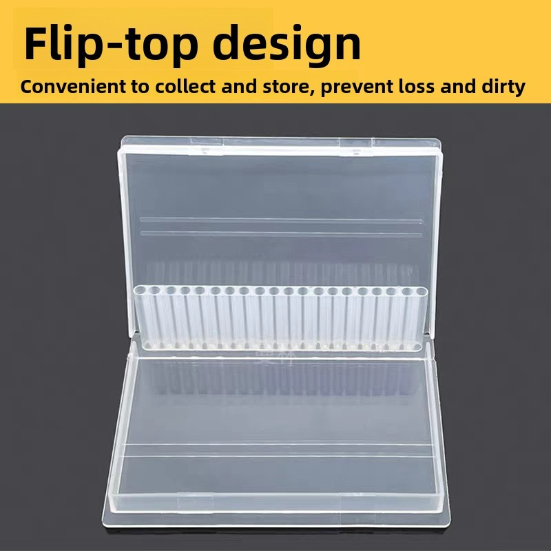 1/2/3PCS 20 Slots Clear Nail D - đánh giá và giá Tech Accessories Box