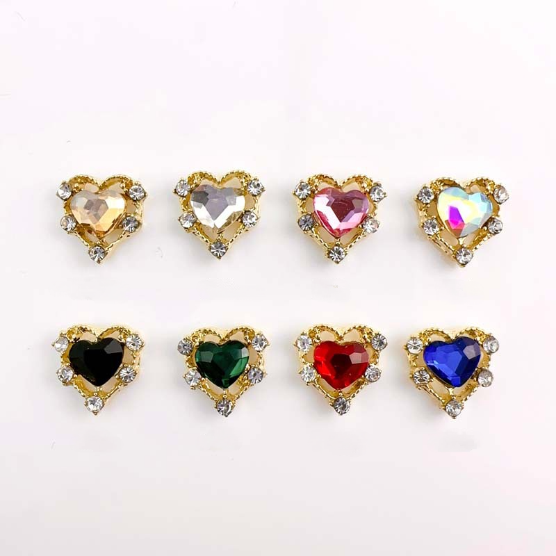 10pcs Luxury Alloy Nail Charms - đánh giá và giá Y2K Tech Accessories