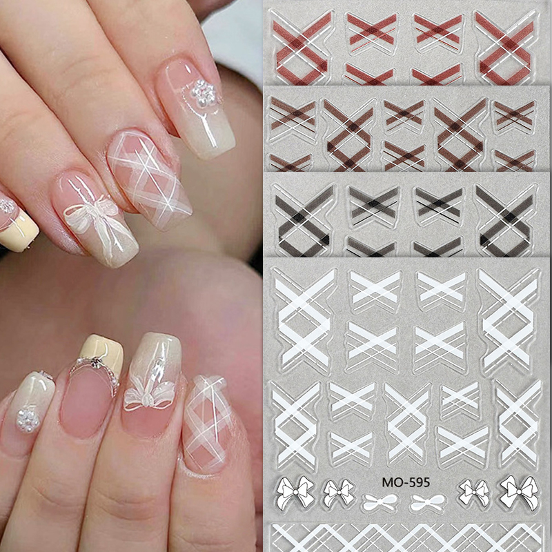 1pc White Bowknot Nail Art Dec - đánh giá và giá Y2K Tech Accessories