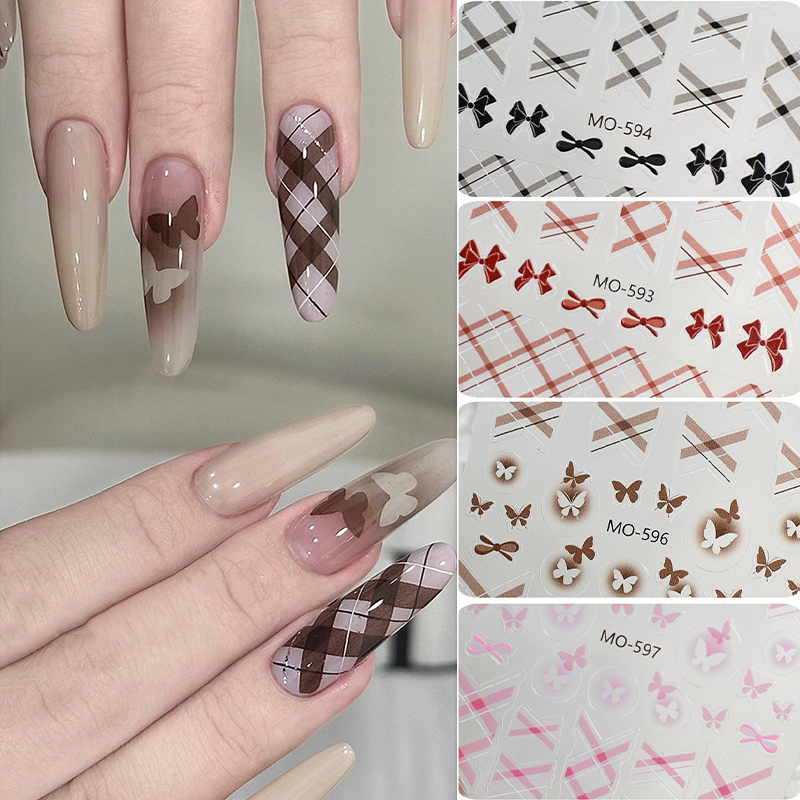 1pc White Bowknot Nail Art Dec - đánh giá và giá Y2K Tech Accessories