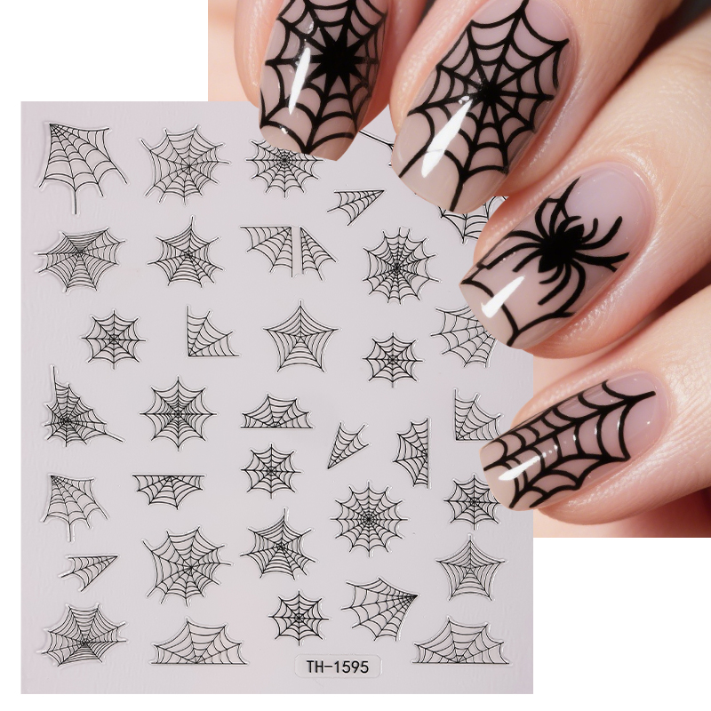 3D Halloween Nail Art Stickers - đánh giá và giá Y2K Tech Accessories